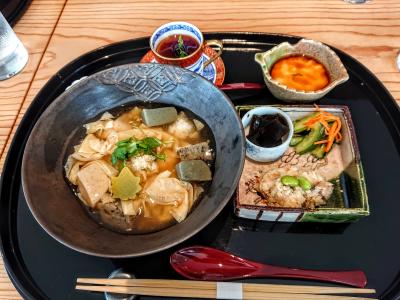 京都で湯葉丼と鱧と鮎を食べて鎌倉仏教について考えた。　2022年の夏の暑い日