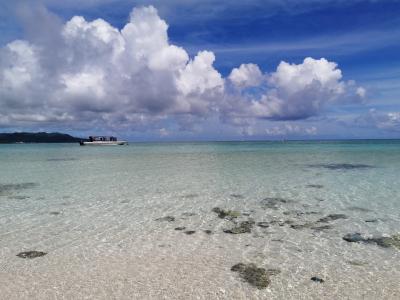 2022夏の沖縄　その1は久米島のはての浜と奥武島