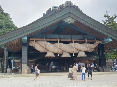 夏の島根・鳥取旅行【出雲大社編】