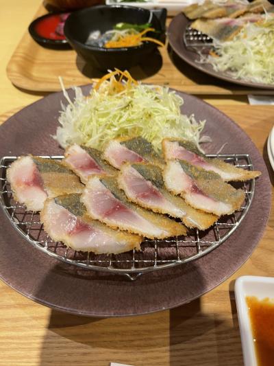 小田原でアジフライを満喫