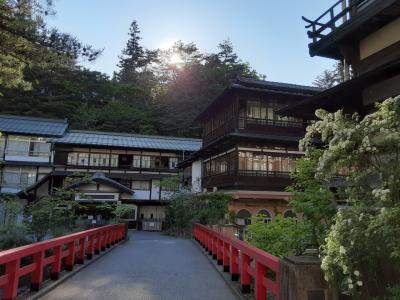 四万温泉で湯治