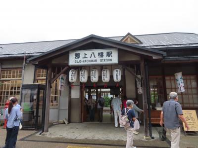 長良川鉄道　郡上八幡駅からみなみ子宝温泉駅　左に乗るか右に乗るか