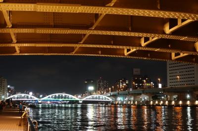 隅田川のライトアップ橋めぐり＆丸の内でごほうびランチ【親子で東京往復記2022年8月編その2】