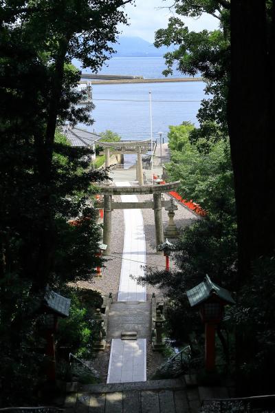 夏旅2022、福岡旅（２）　神宿る島「沖ノ島」見えたかも。宗像・沖ノ島と関連遺産群。
