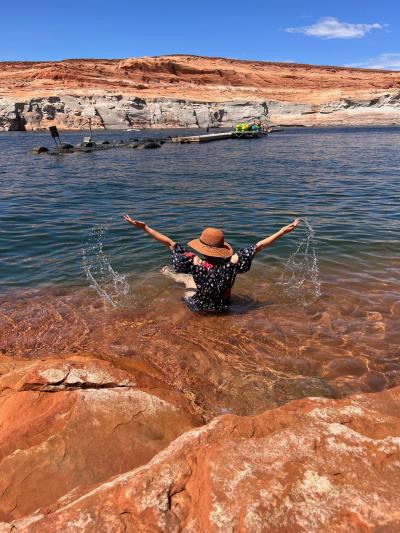 2022 夏 Arizona &amp; Nevada DAY3. MV ~ Lake Powell・New Waveなど