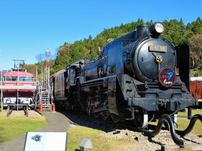 碓氷めがね橋へ続くアプトの道ハイキング前に「碓氷峠鉄道文化むら」をちょっとだけ覗いてみました