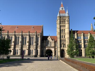 マンチェスター大学とユニークなエリア。