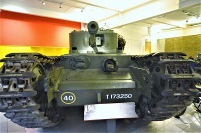 本物戦車を求めてイギリスの旅　チャーチル戦車とChurchill War Rooms