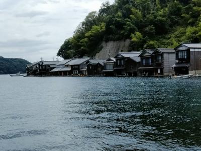 今年の夏は青春18きっぷで京都へ　　3日目　　天橋立股のぞきと伊根の舟屋散策