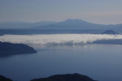 屈斜路湖の雲海と道東旅行