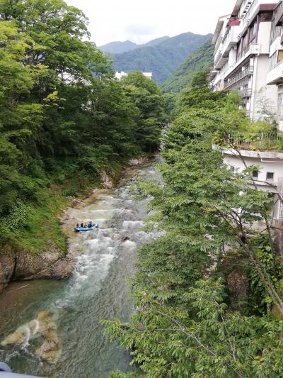 夏の青春18きっぷ2回目　水上温泉日帰り