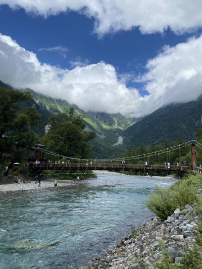 上高地、飛騨高山、白川郷　二泊三日の旅