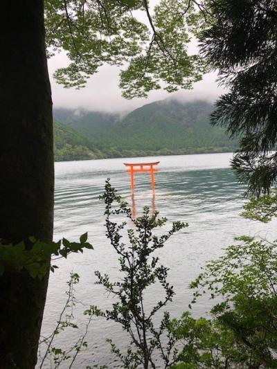 名物中華と九頭龍神社と源泉湧出の湯治場へ