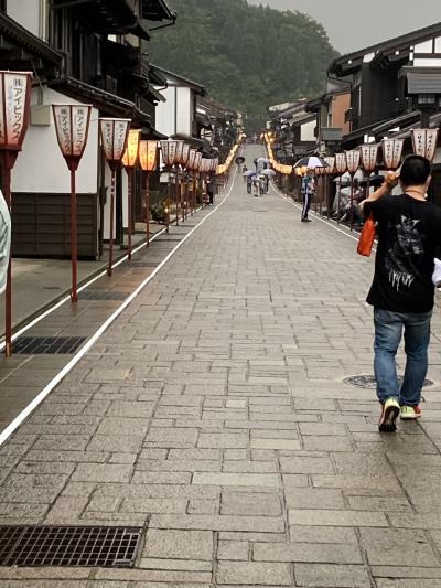 富山八尾風の盆の街歩き