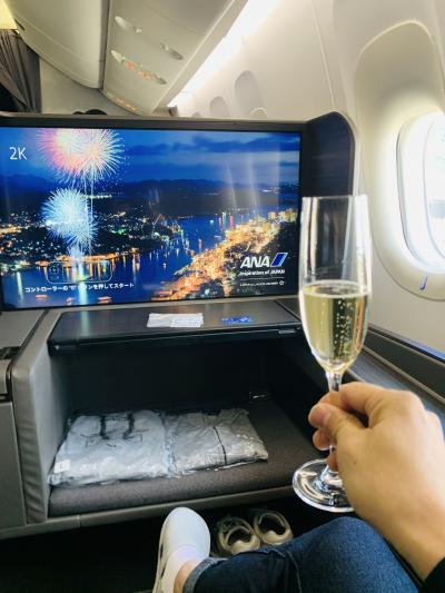 2022年8月 ニューヨーク一人旅(NY渡航)1：ANA国際線ファースト