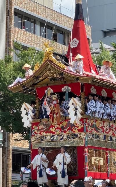 2022  夏　祇園祭　後編　山鉾巡行　有料観覧席　嵐山の鵜飼　福田美術館　竹林の小径　