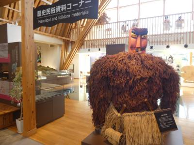 二ツ井町歴史資料館が廃止されて、歴史民俗資料コーナーになった