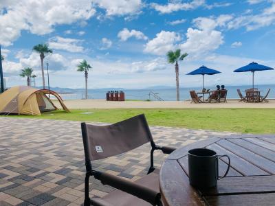 大阪りんくう&#10036;︎泉州温泉と海を眺めるカフェでくつろぐ休日♫