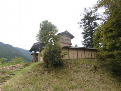 浜名湖～天竜川をさかのぼってみました。04天竜川を離れ、支流の水窪川（飯田線沿い）をさらに北上。今川、そして武田の山城であった高根城跡へ。　