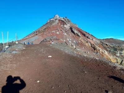 富士登山０２２ブロッケン現象遭遇