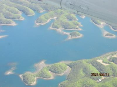 壱岐・対馬２島巡り（４０）対馬・玄海の空中散歩。