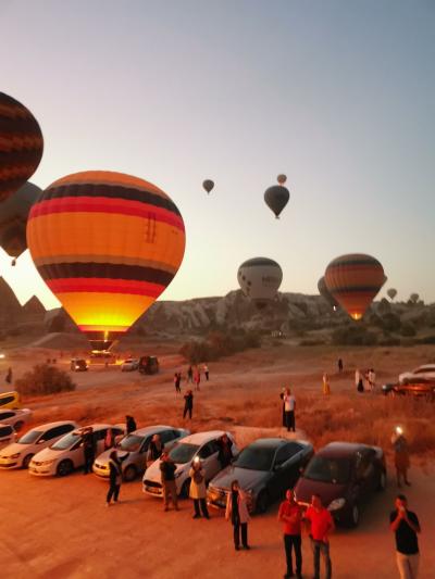 トルコ2022･･･（2）気球でカッパドキア空中散歩