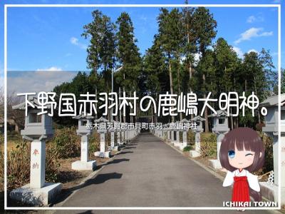 下野国赤羽村の鹿嶋大明神。
