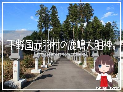 下野国赤羽村の鹿嶋大明神。