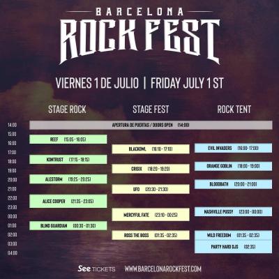 2022 リベンジスペインひとり旅 8 / Rock Fest BCN－2