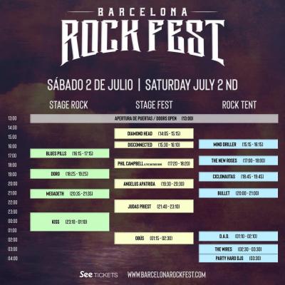 2022 リベンジスペインひとり旅 9 / Rock Fest BCN－3
