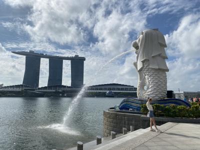 待ち焦がれ海外旅行はシンガポールへ