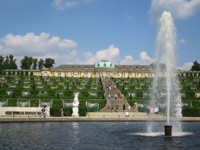 2022夏ドイツ・チェコ旅行（１１：サンスーシ宮殿と初めてのNightjet）