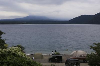 30年ぶりに本栖湖畔の浩庵キャンプ場