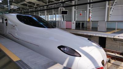 嬉野温泉から西九州新幹線に乗る