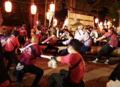 長野の上諏訪着いたらなんと御柱祭、駅前温泉旅館泊まり祭と諏訪の街歩き編