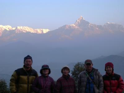 家族6人ネパール旅　８　 ポカラ ４日目