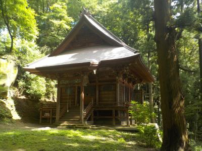 22年夏　東北ツーリング　25日目　岩角寺へ行きました。