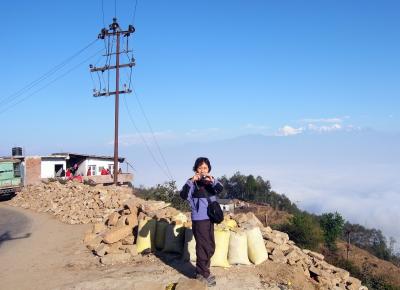 夫婦2人でネパールトレッキング、１