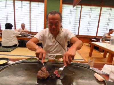 半田市　森牧場でヒレステーキランチ