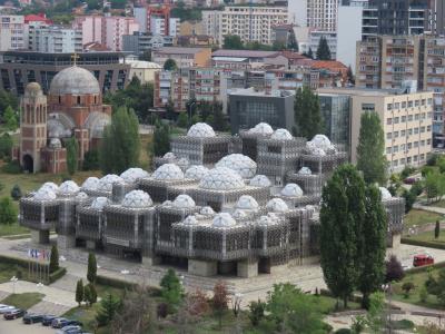 コソボ旅行(2)　首都プリシュティナお散歩