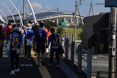 名古屋・豊田サッカー観戦の旅