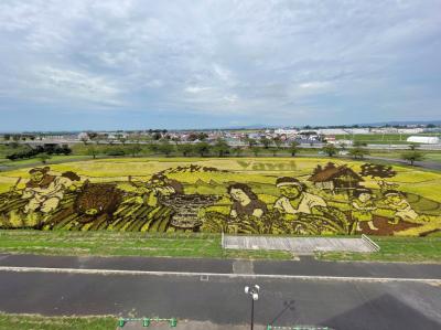 青森周遊　縄文遺跡とねぶたの旅　4日目　弘前・田んぼアート・十和田湖