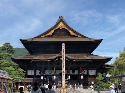 初秋の長野・小布施町と善光寺参り