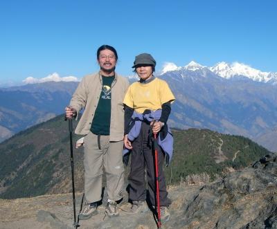 夫婦2人でネパールトレッキング、4　 ポプリン