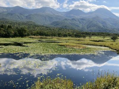 秋の北海道　釧路湿原と知床散策（2日目：ウトロ→羅臼→摩周湖→神の子池）