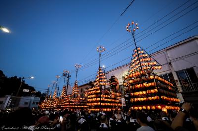 迫力、熱気、豪華絢爛の二本松提灯祭