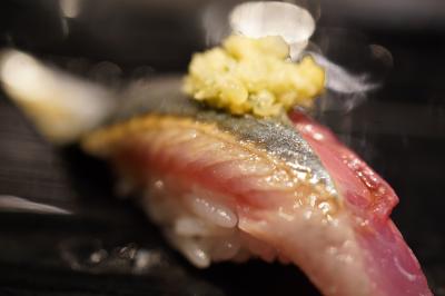 20221008-2 豊洲 ご無沙汰です。市場鮨で今年初めて秋刀魚を。