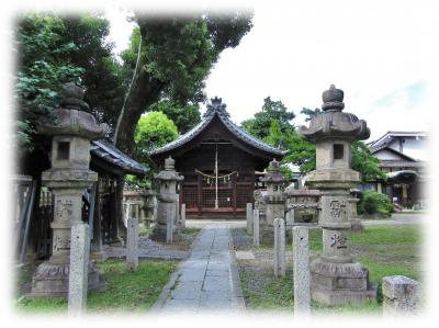 美濃路沿いの寺社巡り『八幡社』