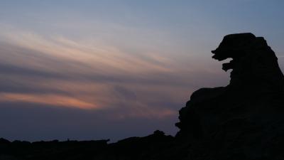 男鹿半島をドライブ