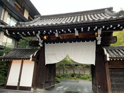 ホテルザMITSUIと雨の京都